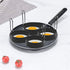 4 Pack Non Stick Stainless Steel Egg Maker, Cooking Rings Shaper for Pancakes and Sandwiches, Metal Handle