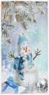 Merry Christmas Snowman Hand Towels, 16x30 in, Ultra Soft Absorbent Winter Bath Towel, Kitchen Dish Guest Towel