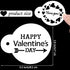 Outus 30 Pieces Valentine's Day Cake Stencils Reusable Valentine Cookie Stencils Cake Cookies Baking Painting Mould Heart Stencil Templates Coffee Stencils for Valentine's Day Party Supplies