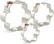 LILIAO Flower Cookie Cutters - 3 Sizes: Large 3.7", Medium 3.3", Small 2.6" - Stainless Steel