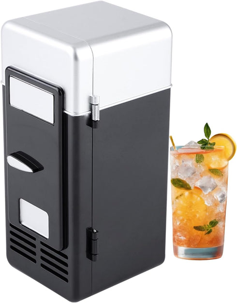 Topyond Mini USB Refrigerator, Car Mini Fridge, Can Refrigerate and Heat Drinks