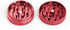 Spice Grinder Crasher 2 Inch Portable Size with Magnetic Lid - Red