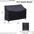 NIMBLOOM 2 53 26 35 Outdoor Bench Cover, Seater Patio Bench Cover, Waterproof Heavy Duty Furniture Cover with Air