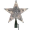 Kurt Adler 10-Light Silver Wire Treetop, 9-Inch UL0131S