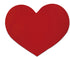 Novel Merk Red Heart Love Small Refrigerator Magnets Set, 12 Pieces for Teacher Decorations