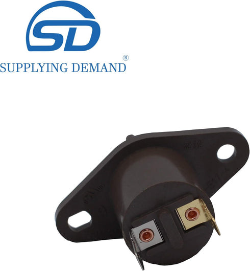 Supplying Demand W10210871 Microwave Light Bulb Socket Lamp Holder Replacement, 1472199