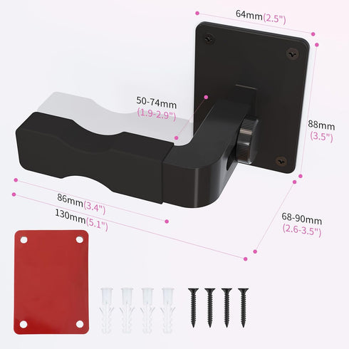 Shark Vacuum Cleaner Wall Mount, Mini Cordless Vacuum Stand for Shark IX141 IZ562H IZ682H and V7 V8 V10 V11