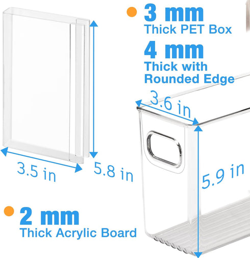 Ugotfeels Space(2 Pack) Breastmilk Storage Container with Freezer Flattener Kit to Flatten Standing Breast Milk Bags