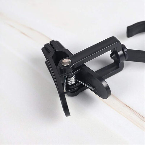 10 PCS Super Strong Plastic Swivel Hanging Hooks, 4.3inch Black Clips for Laundry, Curtain, Beach Towel