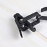 10 PCS Super Strong Plastic Swivel Hanging Hooks, 4.3inch Black Clips for Laundry, Curtain, Beach Towel