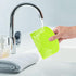Dough Scraper Bench Scraper for Baking, 4 PCs Flexible Bowl Scraper, Food-safe Plastic Dough Cutter (White, Green,