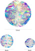 Hanging Decorations Iridescent Honeycomb Ball Foil Ceiling Hanging Flowers for Bridal Shower Wedding Birthday Party