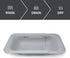 Makerstep Over the Sink Colander Strainer Basket, Expandable for Washing, Draining, and Drying, Grey Kitchen Essential