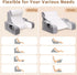 5PCS 2 1 19 Reading Pillow for Sitting in Bed Adult, in Foldable Back Wedge Pillow for Sleep, Ergonomic Back Support