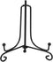 Health Gear 1 pcs 4" - 12" Black Plate Stands for Display, Easel to Hold Pictures, Plates, Photo Frames, Books