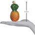 Old World Christmas Fruit Selection Glass Blown Ornaments for Christmas Tree, Pineapple
