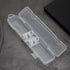OriGlam Transparent Tableware Storage Case, Portable Flatware Utensil Box, Clear Cutlery Organizers for Travel Camping