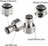 FERRODAY Ball Lock Keg Coupler Adapters for Sankey to Ball Lock Conversion Kit, Stainless Steel, Fits A D S G Type Keg