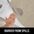 GORILLA GRIP LeakGuard Non-Adhesive Under Sink Mat, Waterproof Quick Dry Shelf Liner, 24x30 Beige