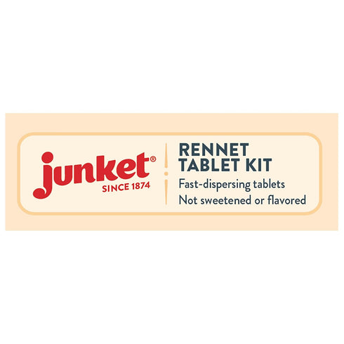 Junket Rennet Tablets Box (8 Tablets), 0.23oz