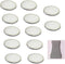 HRTSELEC 12 PCS 20MM Ceramics Discs Replacement Disk for Ultrasonic Mist Maker Fogger Humidifier