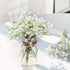 Veryhome 10PCS Fake Babys Breath Flowers - Artificial White Gypsophila for DIY Floral Bouquets