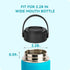 Flip Lid for Wide Mouth Insulated Sports Water Bottles, Replacement Lids for Hydro Flask 12-40 oz