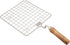 Sahishnu Square Roasting Net with Tong, Roasting Pan, Wire Roaster, Stainless Steel Tong