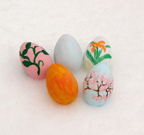 12 Plastic Decorating Eggs 12 Plastic Decorating DIY Dyable Craft Eggs - No Cooking Required by Walmart