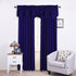 NICETOWN Blackout Curtain Valance Tier, 52 inches by 18 inches, Navy Blue, 1 Piece