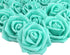 100pcs DIY Real Touch 3D Artificial Foam Rose Head - Without Stem for Wedding Party Home Decoration (Tiffany)