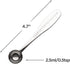 Matcha Measuring Spoon, Stainless Steel Scoop, 1/2 Teaspoon, Premium High Polish Finish, One Cup of Perfect Matcha