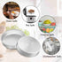 TeamFar 9½ Inch Cake Pan Set of 3, Round Stainless Steel Cake Pans for Baking, Steaming, Serving, Perfect for