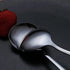 Berglander 12 Soup Spoons Set, 7.5" Stainless Steel Round Silverware, Sturdy Easy To Clean Table Spoon Set, Dishwasher