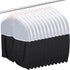 Breathable Clear Plastic Garment Dust Cover, 24x12x2 inch, Pack of 12 for T Shirt, Suit, Coat, Jacket, Wedding Dress