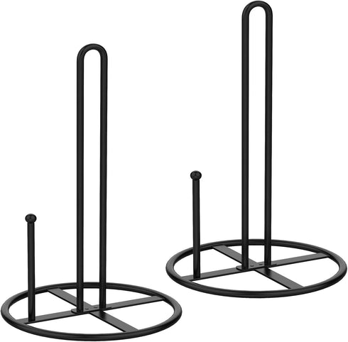 2 Pack Paper Towel Holder, Standing Paper Towel Holders for Countertop