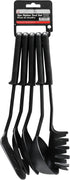 Chef Craft Select Nylon Tool, 15 inch 5 Piece Set, Black by Chef Craft