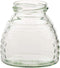RetroPak 3 oz. Glass Skep Jar for Honey 24 ct. w/metal lids -
