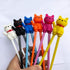 Cute Tableware Learning Training Helper - Chopsticks for Kid Beginner Adult (3pcs, Lucky Cat)