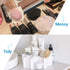 ShineMe Drawer Dividers, 8pcs Adjustable Plastic Grid Organizers for Household Storage, Makeup, Socks, Underwear,