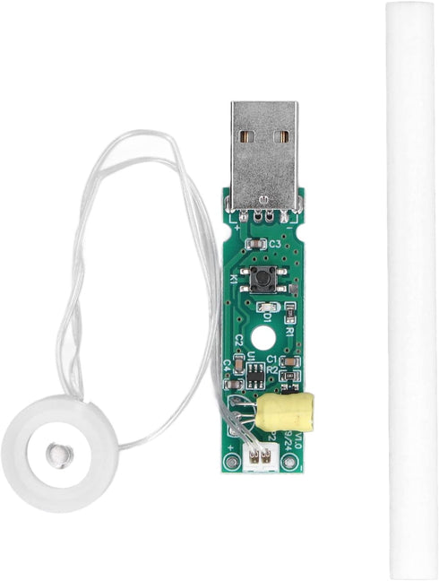 Mist Maker Humidifier, Atomization Module with Switch Control for DIY Mist Atomizer USB Board, 740 Holes