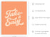 HAUS AND HUES Relax Sign Peach Pictures for Room, Cute Quote Posters & Inspirational Wall Art for Girls