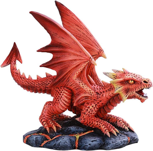 Pacific Giftware Anne Stokes Age of Dragons Fire Dragon Wyrmling Decorative Resin Figurine