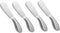 4 Pcs Stainless Steel Spreader Knife Set, Multipurpose Cheese and Butter Knives