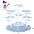 7-Tier. Acrylic Display Stand for Figures, Collectibles, Toys and Dolls, Jewelry, Action Figures Collection Organizer