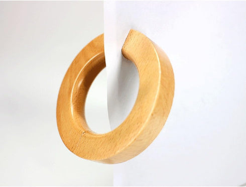 Nice purchase 2 Pcs Wooden Curtain Tiebacks Holdbacks, Strong Magnetic Decorative Drapes Holders