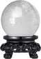PATKAW Wooden Stand for Crystal Sphere - 1 Pc, 5X5X3Cm, Sphere Stand, Crystal Ball Stand, Gazing Ball Stand, Pendulum