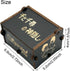 Pursuestar SpAway Wind Up Music Box, Vintage Engraved Wood Mechanism Musical Gift for Anime Fans
