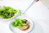 Yoshikawa EAtoCO AS0029 Vegetable Chopsticks, Tongs, Pottery, Stainless Steel, 9.8 inches