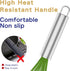Silicone Rubber Whisk Set of 3 - Premium Non Scratch Kitchen Whisks for Nonstick Cookware, Red+Blue+Green